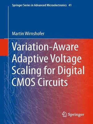 cover image of Variation-Aware Adaptive Voltage Scaling for Digital CMOS Circuits